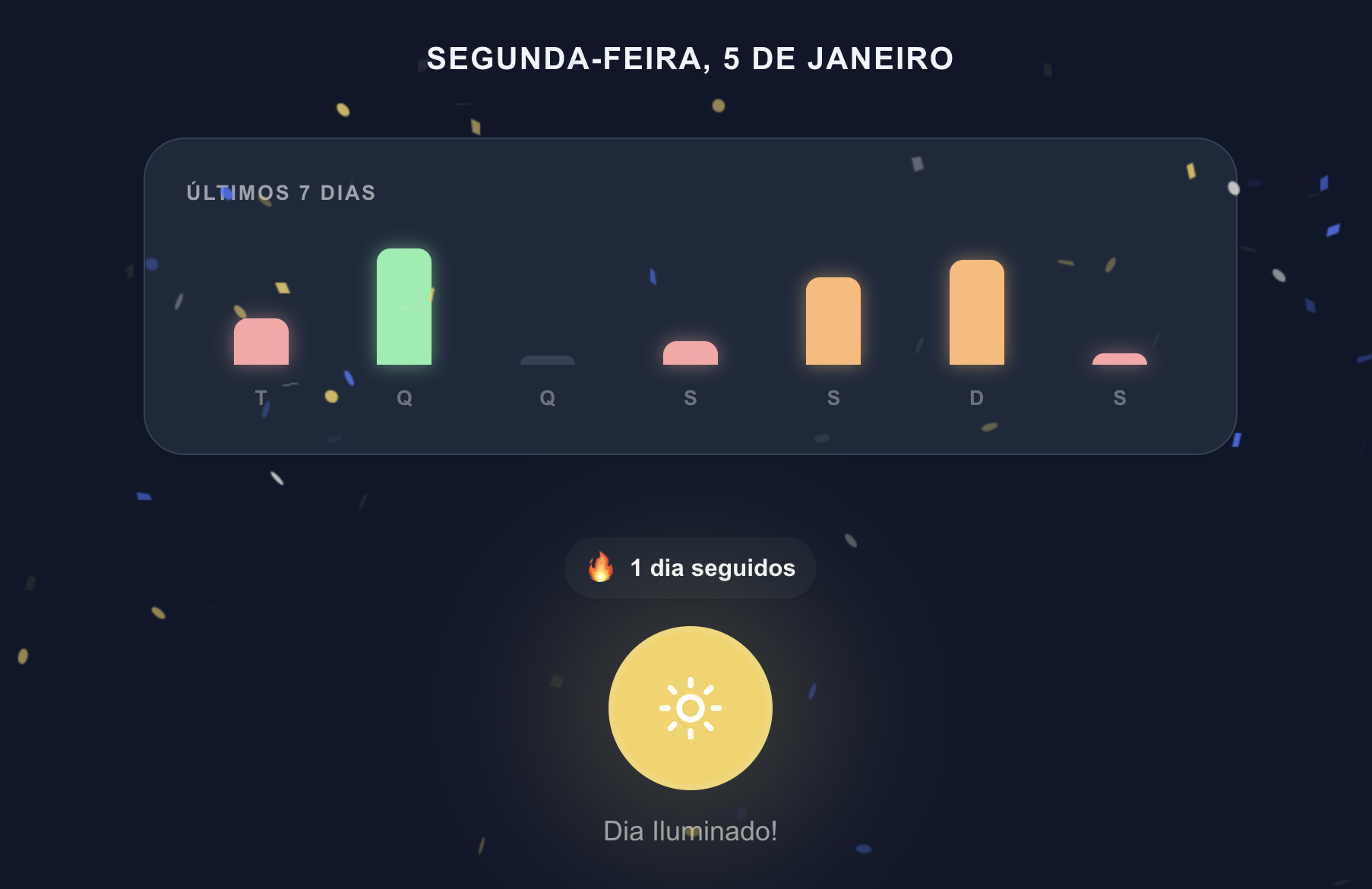 Print do App O Farol - Dopamina Visual
